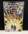 The Infinity Gauntlet #1 Comic ,Marvel Comics , 1St App Anwen Bakian Nova Ranger