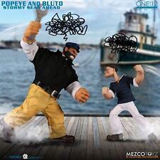 Mezco One: 12 Collective Popeye & Bluto Stormy Seas Ahead 1:12 Action Figure Box Set