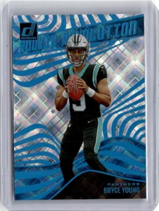 2023 Donruss Bryce Young 057/100 Rookie Revolution Cosmic RC Panthers Alabama SP - Picture 1 of 2