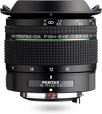 PENTAX Fisheye Zoom Lens Black HD PENTAX-DA FISH-EYE 10-17mm F3.5-4.5 ED APS-C - Image 1 of 4