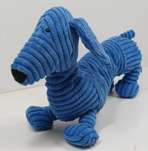 Jellycat Cordy Roy Dackel blau Medium 17 Zoll Plüschtier Wursthund nicht mehr produziert selten - Bild 1 von 13