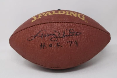Johnny Unitas Football Signed Auto PSA/DNA Colts HOF 79 Spalding Youth ID:452997 - Image 1 of 4
