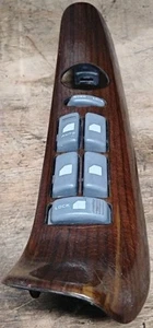 Interruptor de ventana principal del conductor 99-00 Cadillac Escalade Yukon OEM grano de madera - Imagen 1 de 2