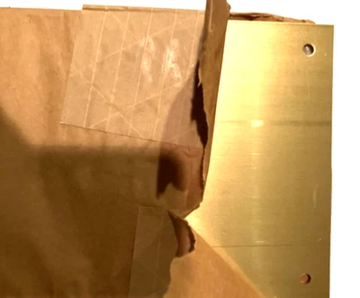 IVES 8400 Series B3 6” x 32” Brass Kick Plate NOS Commercial Residential Door - Image 1 of 4