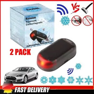 2x Frostschutz Auto Anti-Eis-Gerät elektro magnetisches Molekular Gerät Schnee - Bild 1 von 5