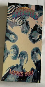 Jefferson Airplane Loves You 3 CD + 64 Pg Booklet 22 Unreleased Songs, Rarities - Picture 1 of 24