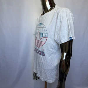 Adidas Originals T-Shirt / Shirt – 00er Jahre Vintage - Größe L - Bild 1 von 4