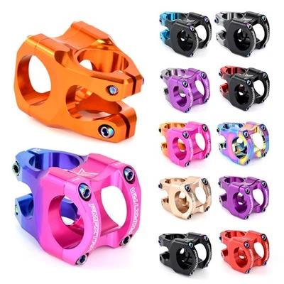 Ultralight Alloy Bicycle Short Stem 31.8x35mm MTB Mountain Bike Handlebar Stems - Image 1 of 4
