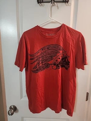 Osiris Shoes Skateboarding Vintage T-Shirt Size L Large Indian Head Skull Chief - Image 1 of 4