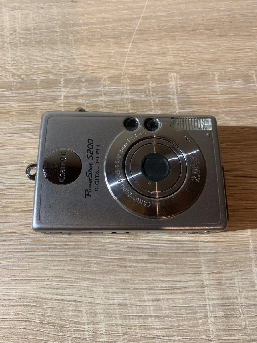 Canon PowerShot S200 Digital Cameras for sale - eBay