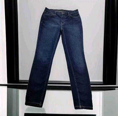 Pantalones de mezclilla para mujer Calvin Klein de tiro alto talla 29 Foto 1 de 4