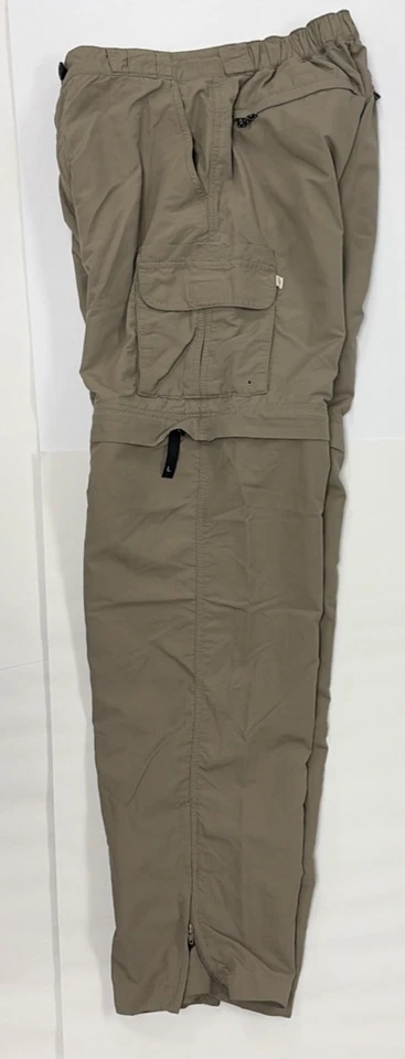 Magellan Fish Gear Convertible Pants Mens Medium Beige Lightweight MagRepel - Image 1 of 4