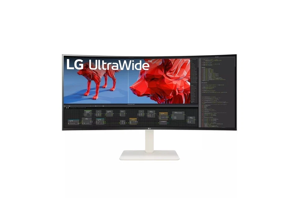 LG 38WR85QC-W UltraWide W-Curved LCD IPS FreeSync 144Hz - B-Ware
