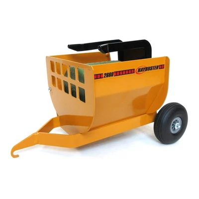 1/16 (Approx) Yellow Steel Haybuster Bale Processor With Bale RBT-BALEPBUSTER - Image 1 of 2