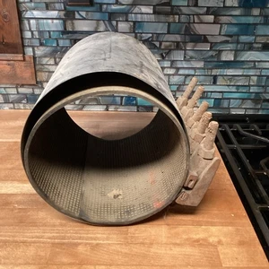 Stainless Steel Pipe Seal Repair Clamp 10” - 11" Pipe 12" Long 5 Tightening Bolt - Picture 1 of 13