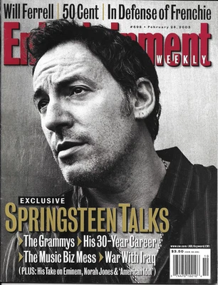 Entertainment Weekly No. 698 February 28, 2003 - Bruce Springsteen Talks - Image 1 of 2