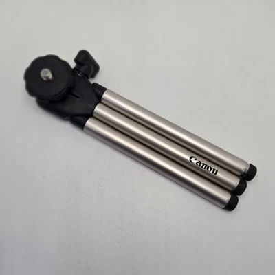 Trípode para cámara Canon plateado Mini 6" Foto 1 de 4