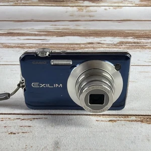 Casio Exilim EX-S10 10.1MP 3x Zoom Digital Camera Blue w/ Battery Only - Picture 1 of 6