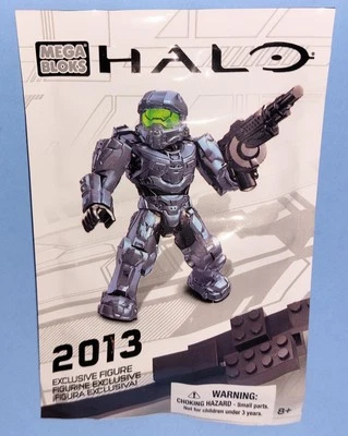 Halo Mega Bloks 99693 UNSC Spartan SDCC 2013 Promo Exclusive Figure Sealed New - Image 1 of 2