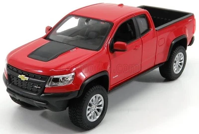 MODELLINO FURGONE STATICO MAISTO CHEVROLET COLORADO ZR2 PICK-UP 2017 ROSSO 1/24 - Immagine 1 di 4