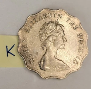 1979 Hong Kong Two (2) dollar coin - circulated - Queen Elizabeth - Picture 1 of 2