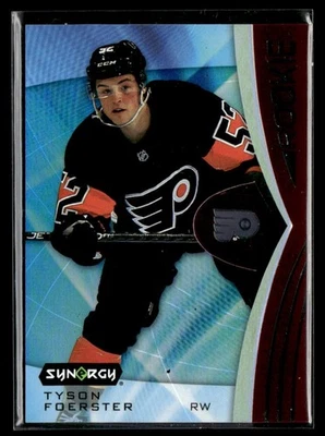 2023-24 Upper Deck Synergy - Rookies Tyson Foerster #87 Red (RC) No Bounty - Image 1 of 2