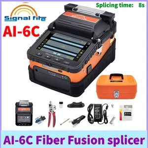 Signal Fire AI-6C Fiber Fusion splicer ARC / Six-Motor Fiber Splicing Tool kits - Picture 1 of 20