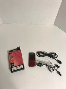 Reproductor MP3 Sony Walkman Serie E 4 GB de colección caja dañada para piezas no funciona - Imagen 1 de 17