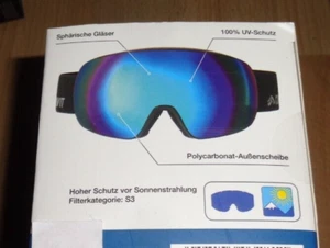 Crivit® Sports Skibrille und Snowboardbrille,vollverspiegelt,getönte ScheibeNEU! - Bild 1 von 1