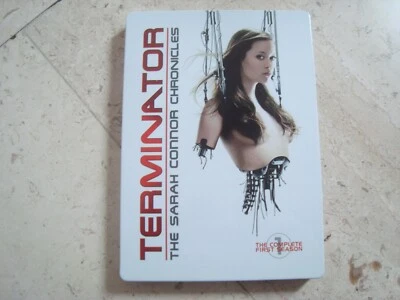 TERMINATOR THE SARAH CONNOR CHRONICLES Season 1 DVD Blu-ray 6Disc SteelBook TSCC - Image 1 of 4