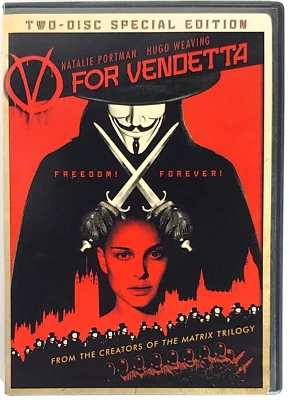 V For Vendetta [DVD] 2-Disc Special Edition, Widescreen, 2005, Warner Bros. - VG - Image 1 of 4