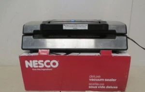 Nesco Deluxe Electric Vacuum Sealer Model VS-12 - Silver - Picture 1 of 8