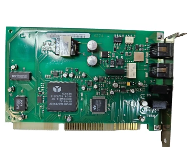Vintage Motorola 3456 ISA VS US Modem Card - Image 1 of 4