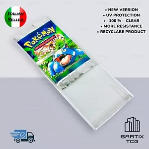 Custodia Bustine Pokemon - Yugioh - One Piece Booster pack Case - Foto 1 di 12