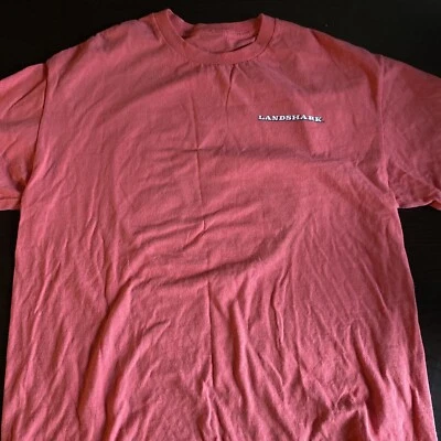 Landshark Daytona Beach - Camiseta mediana - Doble cara - Jimmy Buffett Foto 1 de 4