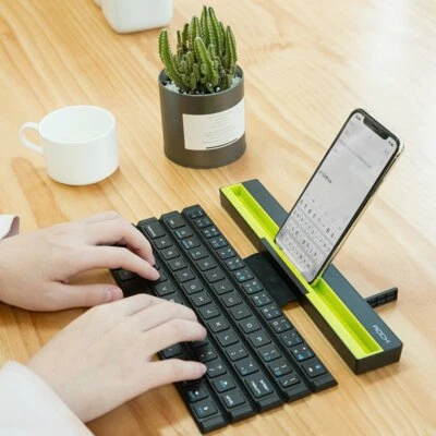 ⭐ Teclado Inalámbrico plegable para Table Smartphone y Ordenador Mini Teclado3.0 - Image 1 of 4