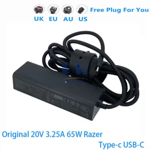 NEW OEM Original 65W Power Supply Charger For Razer Book 13 ‎RZ09-03571WM2-R3W1 - Picture 1 of 5
