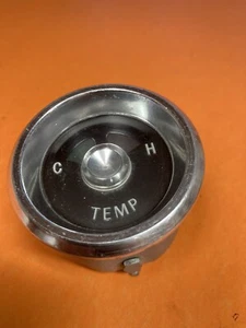 61 62 Chevy Impala Belair Biscayne Dash Temperature Gauge Nice Condition  - Picture 1 of 3