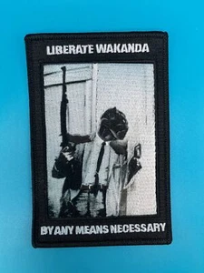 Black Panther Malcolm X Liberate Wakanda! 5" Patch! - Bild 1 von 3