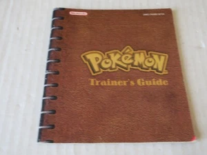 POKEMON TRAINER'S GUIDE - NOTICE POKEMON BLEU - ROUGE - GAME BOY - FRANCAIS TBE - Foto 1 di 9