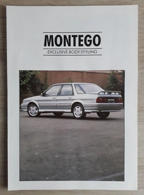 Rover Montego Saloon Body Styling Brochure c.1988 - Image 1 of 3