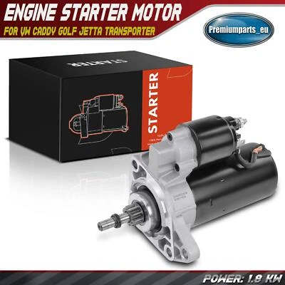 Starter Motor for VW Golf Jetta II Transporter Mk IV 17030N 020911024C - Image 1 of 4