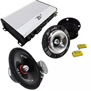 B2 Audio RAGE 4 Channel 1.2k Amp W/ 1 RIOT8P Set + RAGE T1 NEO Tweeters COMBO-14 - Picture 1 of 6