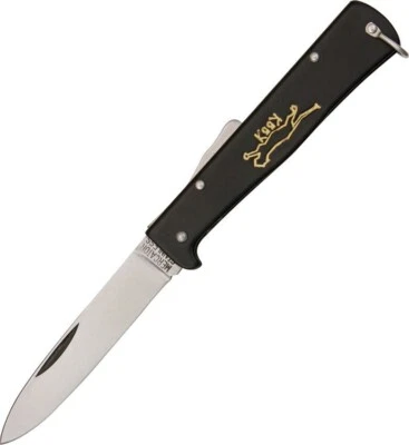 Cuchillo OTTER-Messer MERCATOR L154S Black Cat S.S. Lockback 4 3/8" cerrado Alemania Foto 1 de 2