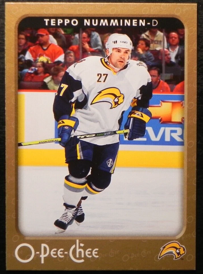 2006-07 06/07 O-Pee-Chee #54 Teppo Numminen Buffalo Sabres - Image 1 of 2