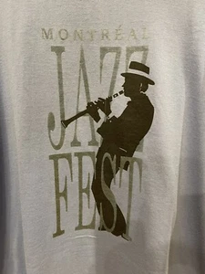 T-shirt uomo Montreal Jazz Festival 1997 vintage taglia 2-X-Large punto singolo - Foto 1 di 4