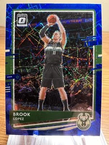 2020-21 Donruss Optic #31 Brook Lopez Blue Velocity - Picture 1 of 2