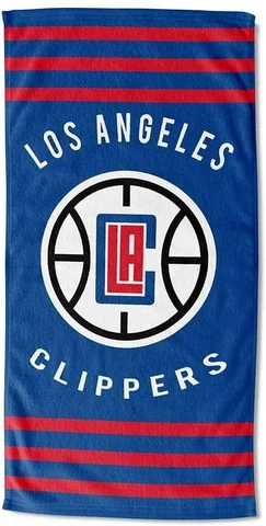NEW NBA Los Angeles Clippers Beach Towel Large Size 30"x60" - Official Licensed Cover