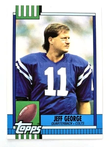 Topps Traded Jeff George #41T 1990 - Imagen 1 de 2