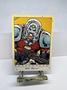 1994 DC Comics Universe Stars #35 Peacemaker Skybox Trading Card - Foto 1 di 4